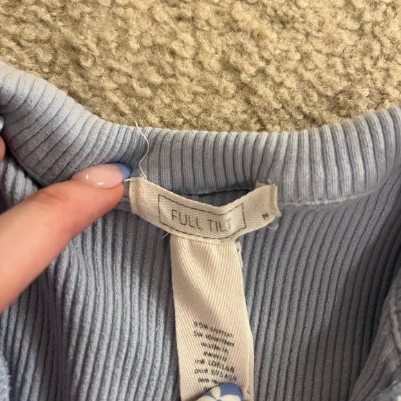 Like Blue Collared Dress - Picture 3 of 4